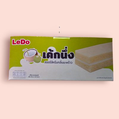 ลีโด้ เค้กนึ่ง5บาท มะพร้าว