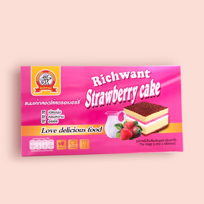 ริชว้อน สตอเบอรี่เค้ก  5บาท โหล