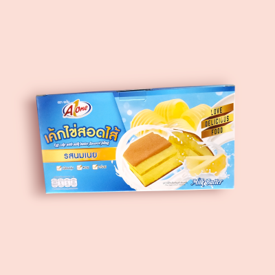 เอวัน เค้กไข่ สอดไส้นมเนย 5บาท (โหล)