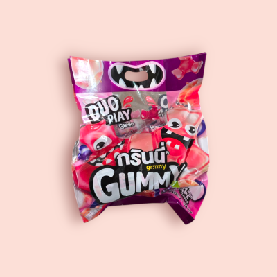 กรีนนี่เยลลี่5บาท องุ่นพีช