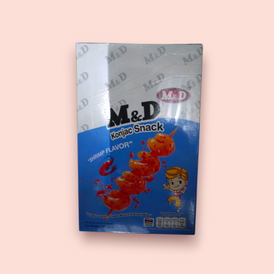 เอ็มดี บุกกรุบ รสกุ้ง 5บาท(แพ็ค12ชิ้น)