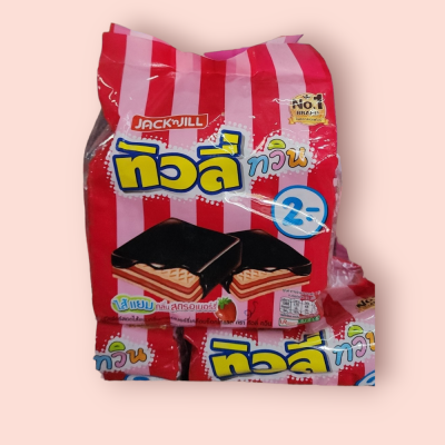ทิวลี่ 2บาท สตอเบอรี่(ห่อ24ชิ้น)