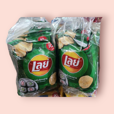 เลย์ 10บาท สาหร่าย(แพ็ค6ซอง)