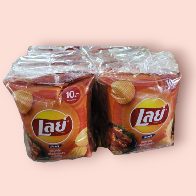 เลย์10บาทบาบีคิว(แพ็ค6ซอง)