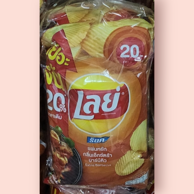 เลย์20บาท บาบีคิว(แพ็ค6)