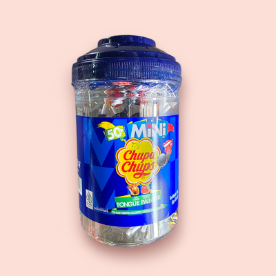 จูปาจุ๊บ น้ำเงิน6กรัม(50แท่ง)