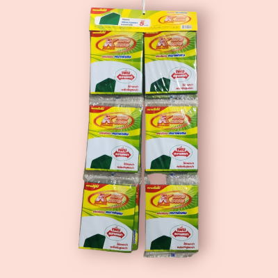 คิงคองแผ่นใยขัด (12ชิ้น)
