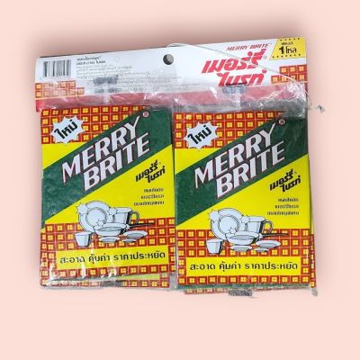 เมอรี่ไบรท์ ใยขัด(12ชิ้น)