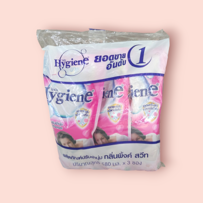 ไฮยีน 580มล พิ้ง สวีท(แพ็ค3ชิ้น)