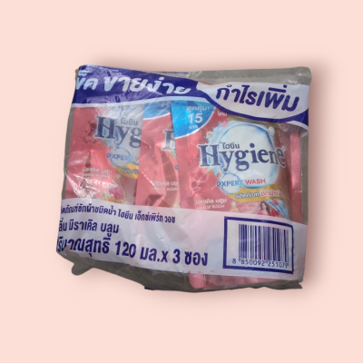 ไฮยีน เอ๊กเพิทวอช 120มล มิราเคิล บลูม (แพ็ค3ซอง)