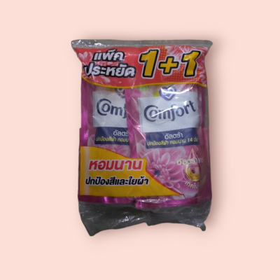 คอมฟอร์ทอัลตร้า ชมพู 540มล(แพ็ค1+1ซอง)