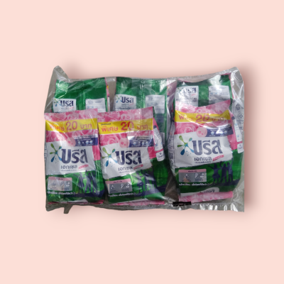 บรีสเอกเซล160กรัม ชมพู 20บาท (แพ็ค6ซอง)