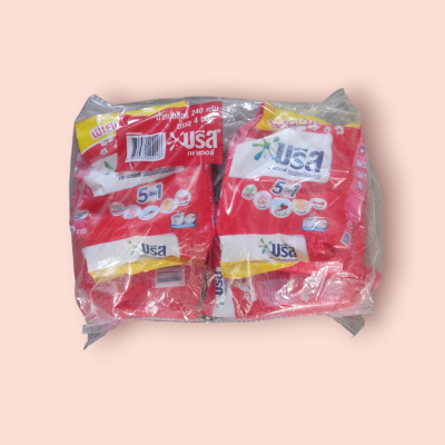 บรีสพาวเวอร์แดง240กรัม 20บาท (แพ็ค6ซอง)