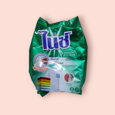 ผงซักผ้าไนซ์ เขียว 350กรัม(ซอง)