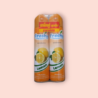 เฟรชชี่300มล กลิ่นเลมอน (แพ็ค2กระป๋อง)