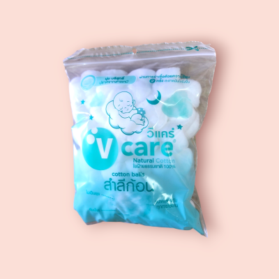 สำลีก้อน วีแคร์ 40 กรัม(แพ็ค6ซอง)