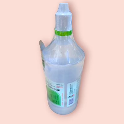 น้ำเกลือคลีนแอนแคร์ 1000 มล(ขวด)