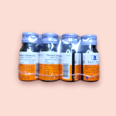 ทิงเจอร์ไอโอดีน10มล(แพ็ค12ขวด)