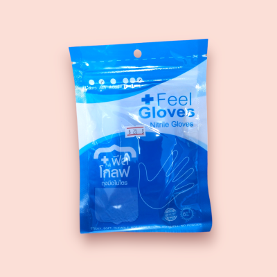 ถุงมือฟีลโกลฟ L(ซอง)