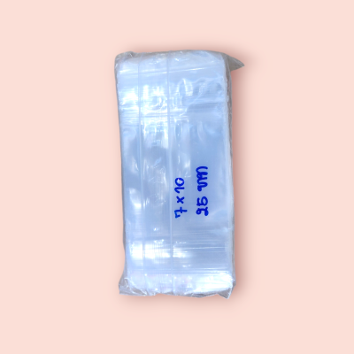 ซองซิปใส 7x10 (ห่อ)