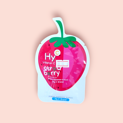 วิตามินซีเม็ดอม ไฮซี สตรอเบอรี่(ซอง)