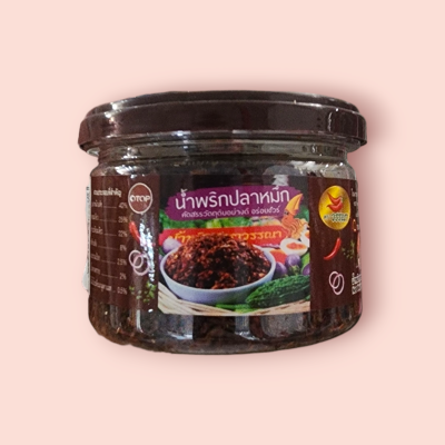 วรรณา น้ำพริกปลาหมึก200กรัม (กระป๋อง)