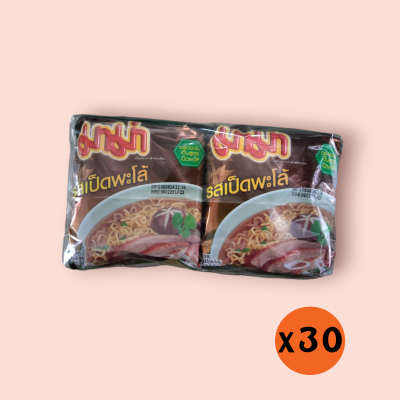 มาม่า เป็ดผะโล้ 7บาท55กรัม (กล่อง30ซอง)
