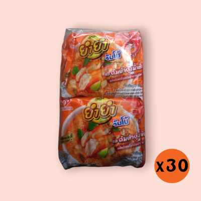 ยำยำ7บาท ต้มยำกุ้งน้ำข้น55กรัม (กล่อง30ซอง)
