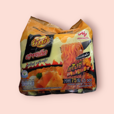 ยำยำสูตรเด็ดสไปซี้ทริปเปิ้ลชีส75กรัม(แพ็ค5ซอง)