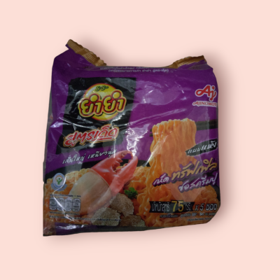 ยำยำสูตรเด็ดทรัฟเฟิลซอสครีม75กรัม(แพ็ค5ซอง)