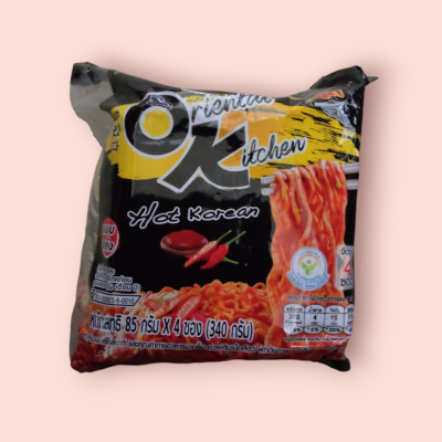 โอเค 15บาท ฮอต โคเรี่ยน85กรัม(แพ็ค5ซอง)