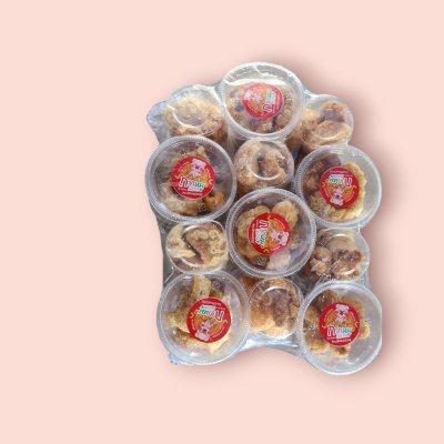 กากหมูทอด 10บาท (โหล)