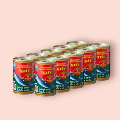 ปลากระป๋องโรซ่า ตั้ง 150กรัม (แพ็ค10)