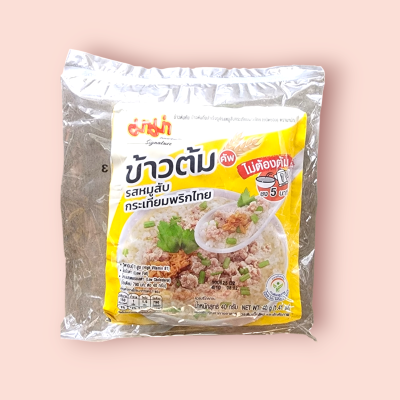 มาม่า ข้ามต้มหมูสับกระเทียมพริกไทย40กรัม(แพ็ค3ซอง)
