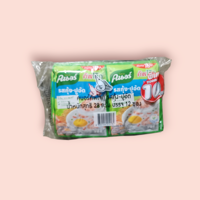 คัพโจ๊กซอง35กรัม กุ้งปูอัด (โหล)