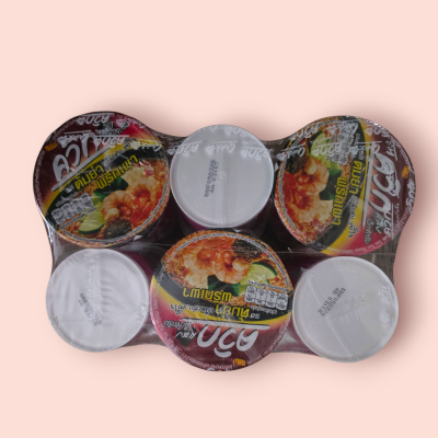 ไวไวคัพ รสต้มยำพริกเผา แพ็ค6ชิ้น