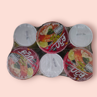 ไวไวคัพ รสต้มยำมันกุ้ง แพ็ค6ชิ้น