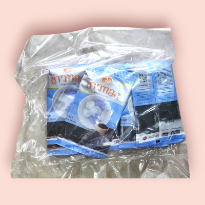 ข้าวทอง งาดำก 100กรัม(ซอง)