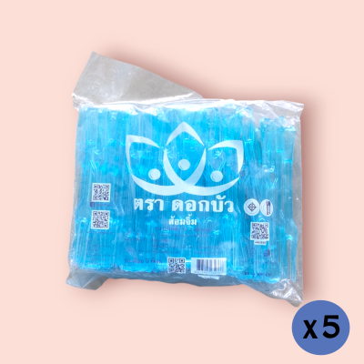 ส้อมจิ้มดอกบัว 100ชิ้น(ซอง)