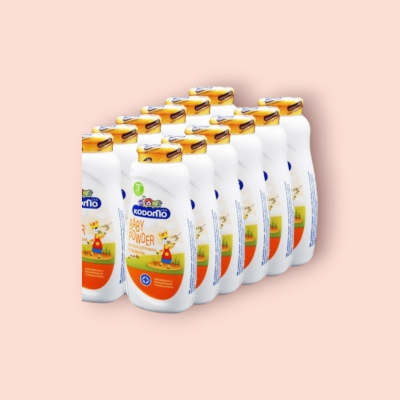 แป้งโดโดโมะ 50กรัม ส้ม (โหล)