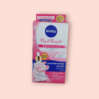 นีเวีย เพียวไบร์ 5in1 ดูกระจ่างใส ออร่าพุ่ง 15-(กล่อง6ซอง)