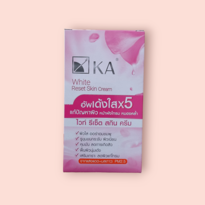 เคเอ ไวท์รีเซทสกินครีม อัดเด้งไวx5 15-(กล่อง6ซอง)