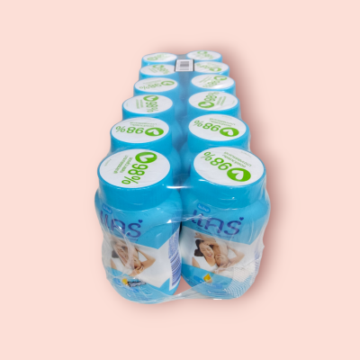 แป้งแคร์ 50กรัม ฟ้า (แพ็ค12)