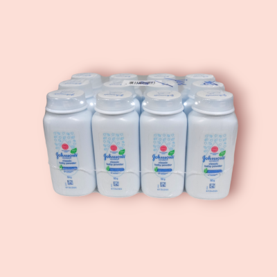 แป้งจอนสัน 50กรัม  ขาวคลาสสิคเบบี้พาวเดอร์(แพ็ค3ขวด)