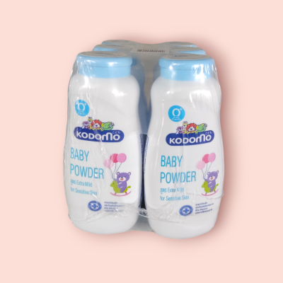 แป้งโคโดโมะ 160กรัม ฟ้า(แพ็ค6ขวด)