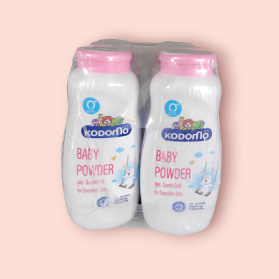 แป้งโคโดโมะ 160กรัม ชมพู(แพ็ค6ขวด)