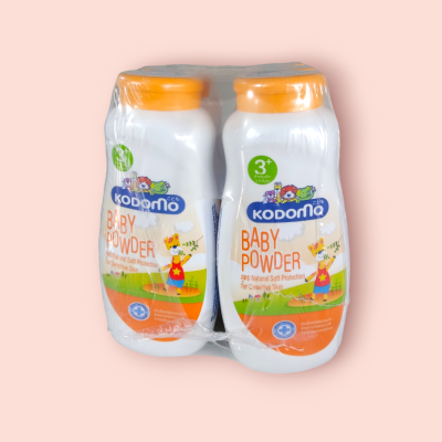 แป้งโดโดโมะ 160กรัม ส้ม (แพ็ค6ขวด)