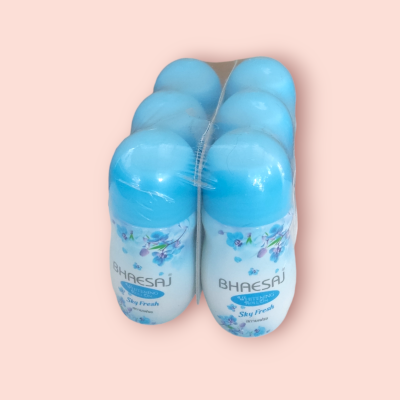 เภสัช ไวเทนนิ่งโรลออน สกายเฟรช 35มล (แพ็ค6ขวด)