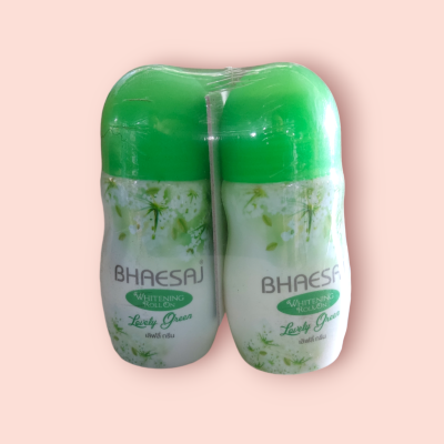 เภสัช ไวเทนนิ่งโรลออน เลิฟลี่กรีน35มล (แพ็ค6ขวด)