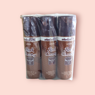 ร๊อคคันทรี โลออน 75มล แห้งเร็ว*2  (แพ็ค6ขวด)